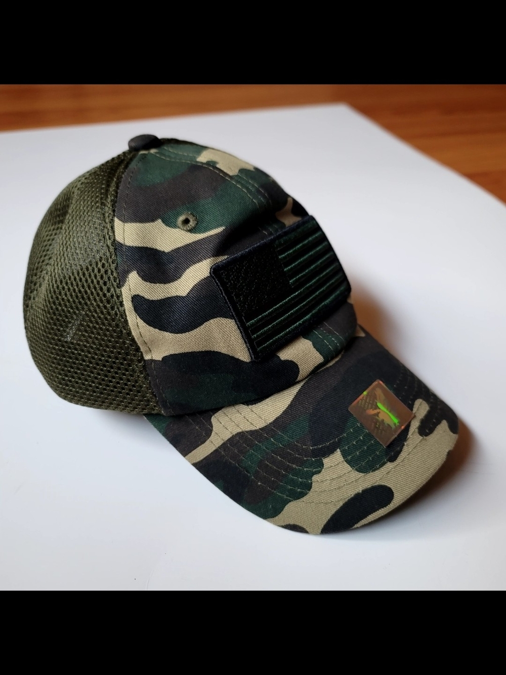 Camo Baseball Cap - Camouflage Men’s Trucker Hat Adjustable NEW NWT